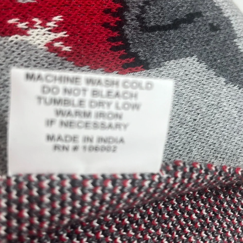 Holiday Dog Blanket Sweater Knit 50x60 Cotton Throw Dachshund Spaniel Christmas